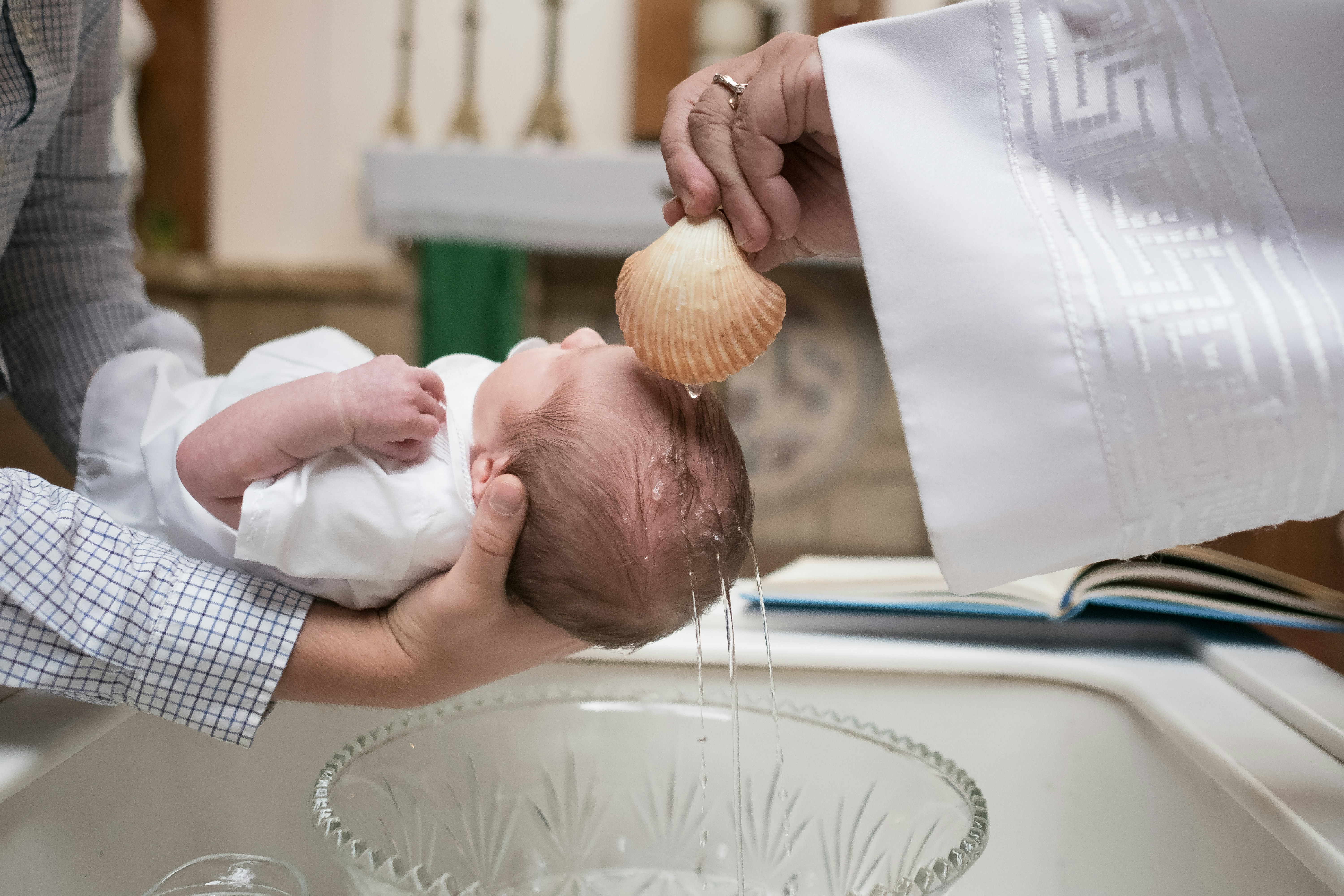 Baptism ceremony photography